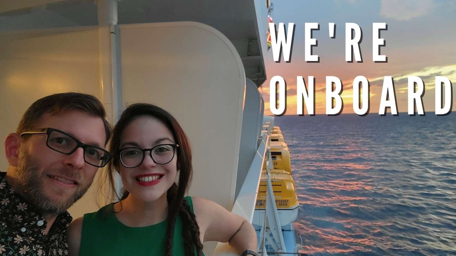 Billy and Larissa Onboard